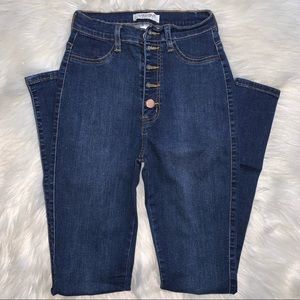 Vibrant Dark Wash Skinny Jean